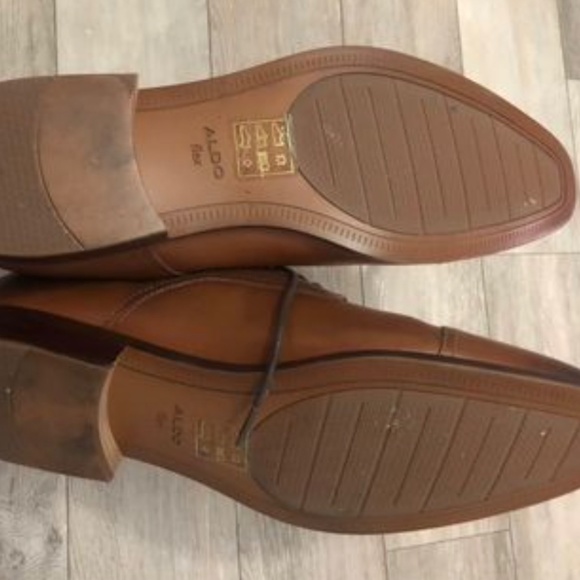 Brown Leather Also Men’s Shoes - Picture 3 of 3